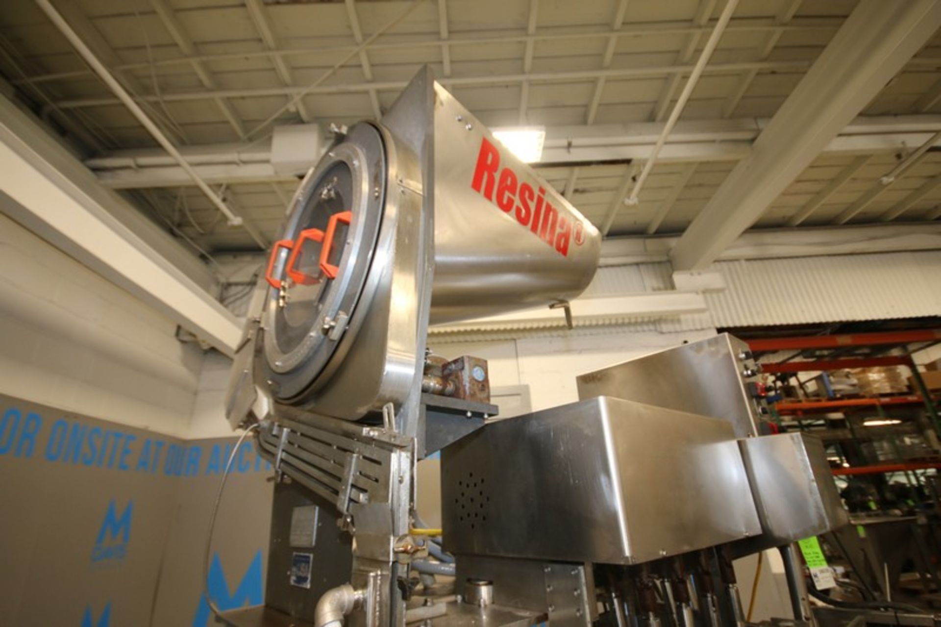 Resina 8 - Head In-LIne S/S Capper, Model NRK-400-HFST, SN 11004-03, with 4.5" W conveyor, On- - Image 5 of 14