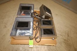 Lot of (4) Control Panels with Samsara Monitoring Controllers with Displays (INV#99146) (Located @
