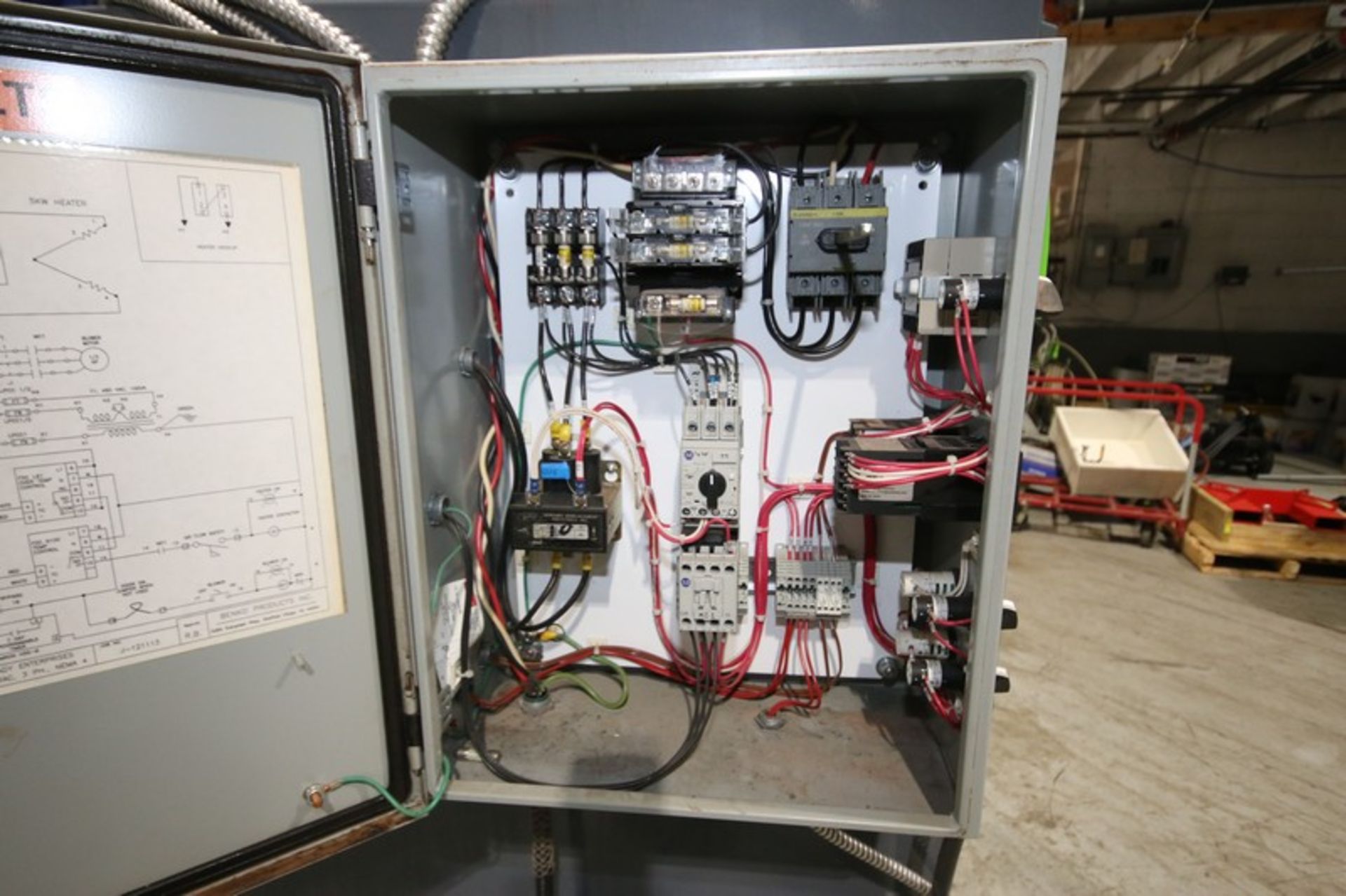 Sahara Drum Hot Box, Model 5E20-CS, with On Board Temp Controller, Aprox. Inside Dimensions - 57" - Image 6 of 7