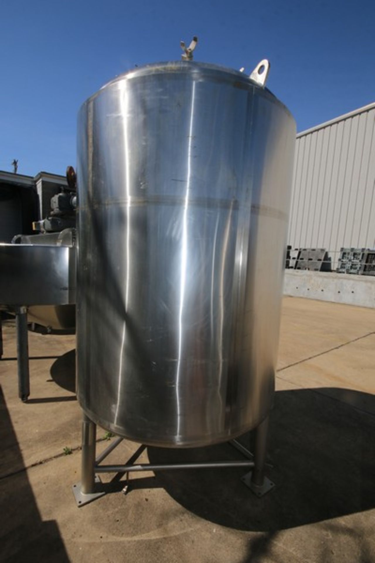 DCI Aprox. 660 (2500 Liter) Reactor Body, S/S Tank with Dished Heads, SN JS2295, Internal Rated 60 - Image 6 of 10