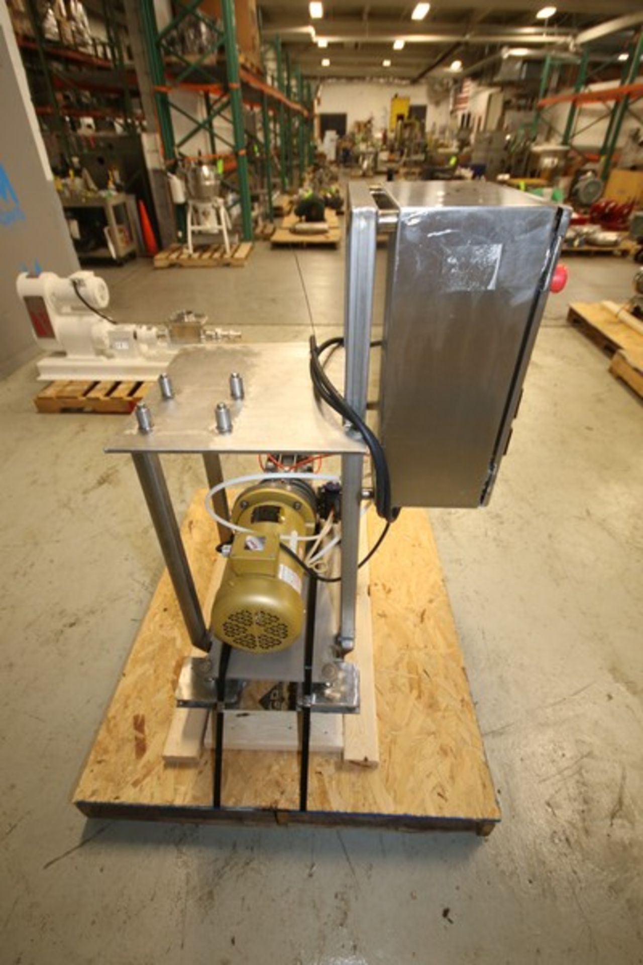 Ampco / Bornemann Sanitary Twin Screw S/S Pump, - Image 5 of 9