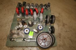 Pallet of Assorted Sized Wheels & Casters (INV#99127) (Located @ the MDG Auction Showroom in Pgh.,