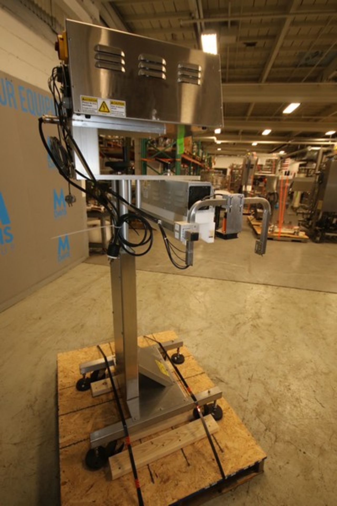 Pillar Tech Induction Sealer, Model UNIFOILER U2P1702000002, PN AM10093-23, with 26" L Head, Model - Image 6 of 10