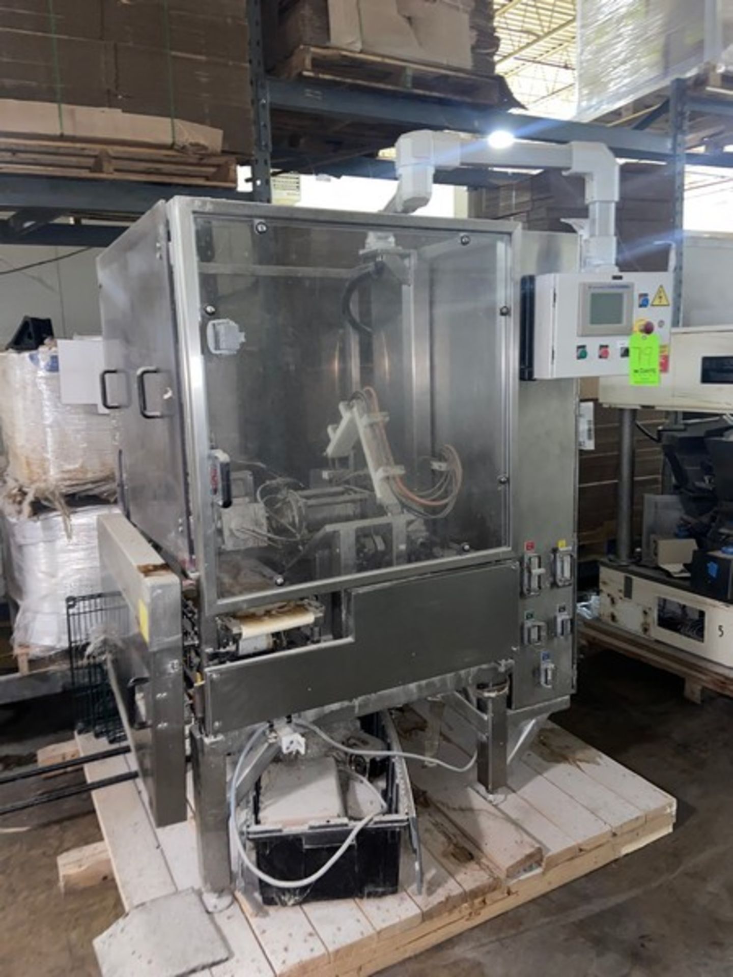 S/S Packaging Machine, Allen-Bradley Touchscreen Display (LOCATED HILLSIDE, N.J.)