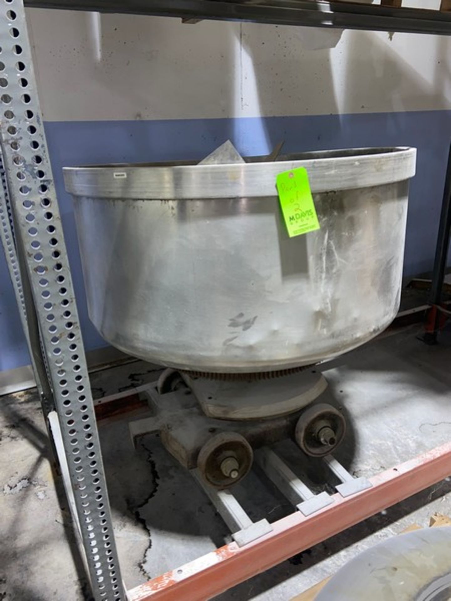 VMI Dual S/S Dough Hook Mixer, Type: SPI700DAVI, S/N 79248, with Aprox. 39" Dia., with S/S - Image 11 of 14