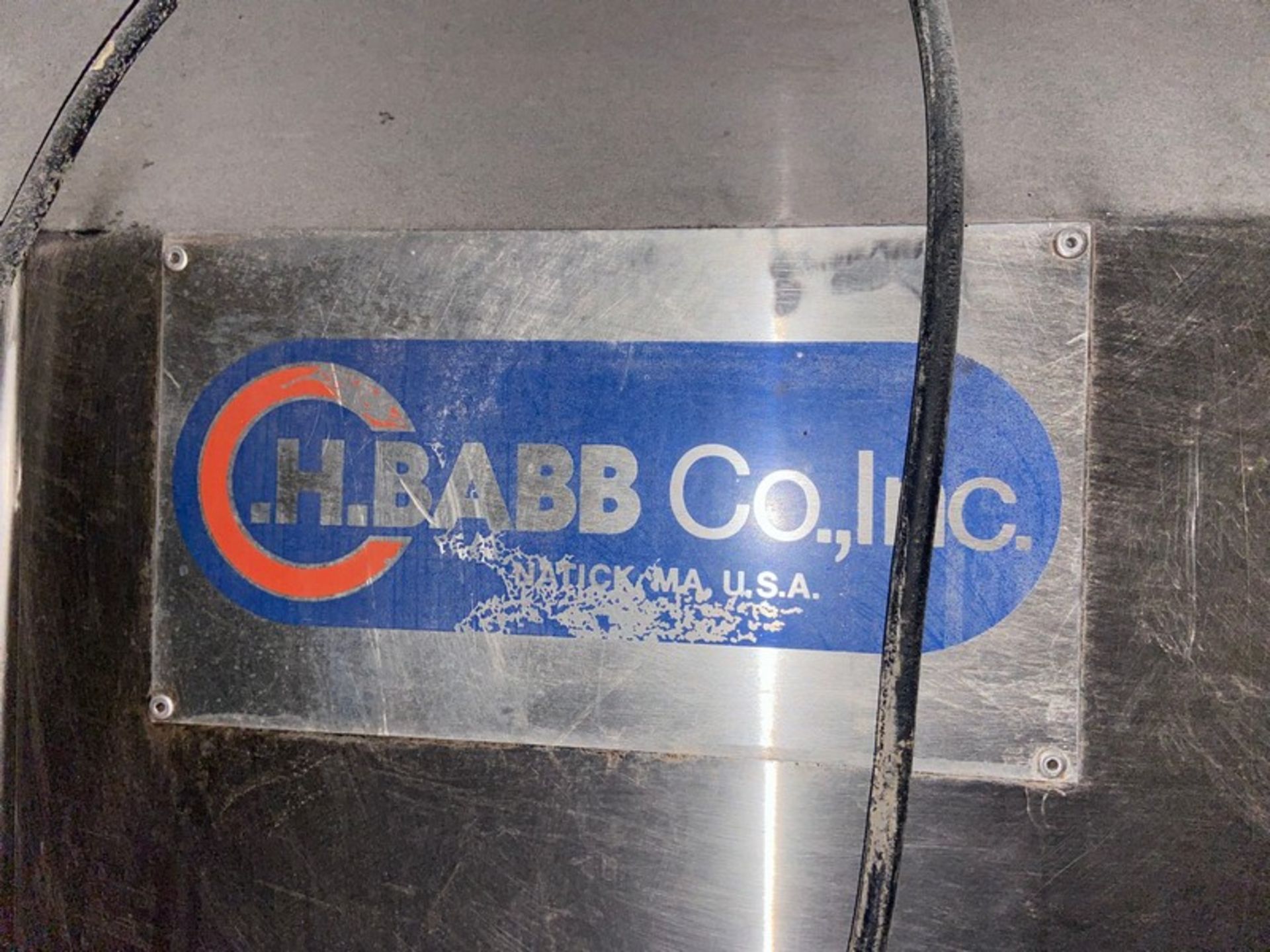 H. Babb Co. Inc. S/S Oven, with Aprox. 37" W Conveyor Belt, Product Opening: Aprox. 7" H (Top of - Image 5 of 13