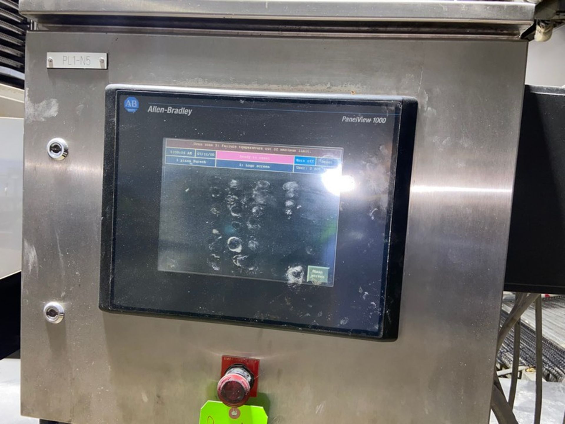 Rademaker Den Boer Aermoflex S/S Oven, with Allen-Bradley PanelView 1000 Touchpad Display, with Mesh - Image 6 of 21