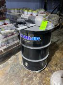 GuardAir Shop Vac, Mounted on Portable Frame (NOTE: Missing Hose & Attachments) (LOCATED IN