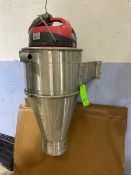 S/S Cyclone, with ElectroStar Shop-Vac, with S/S Hose Reel, Both Units Wall Mounted (LOCATED IN