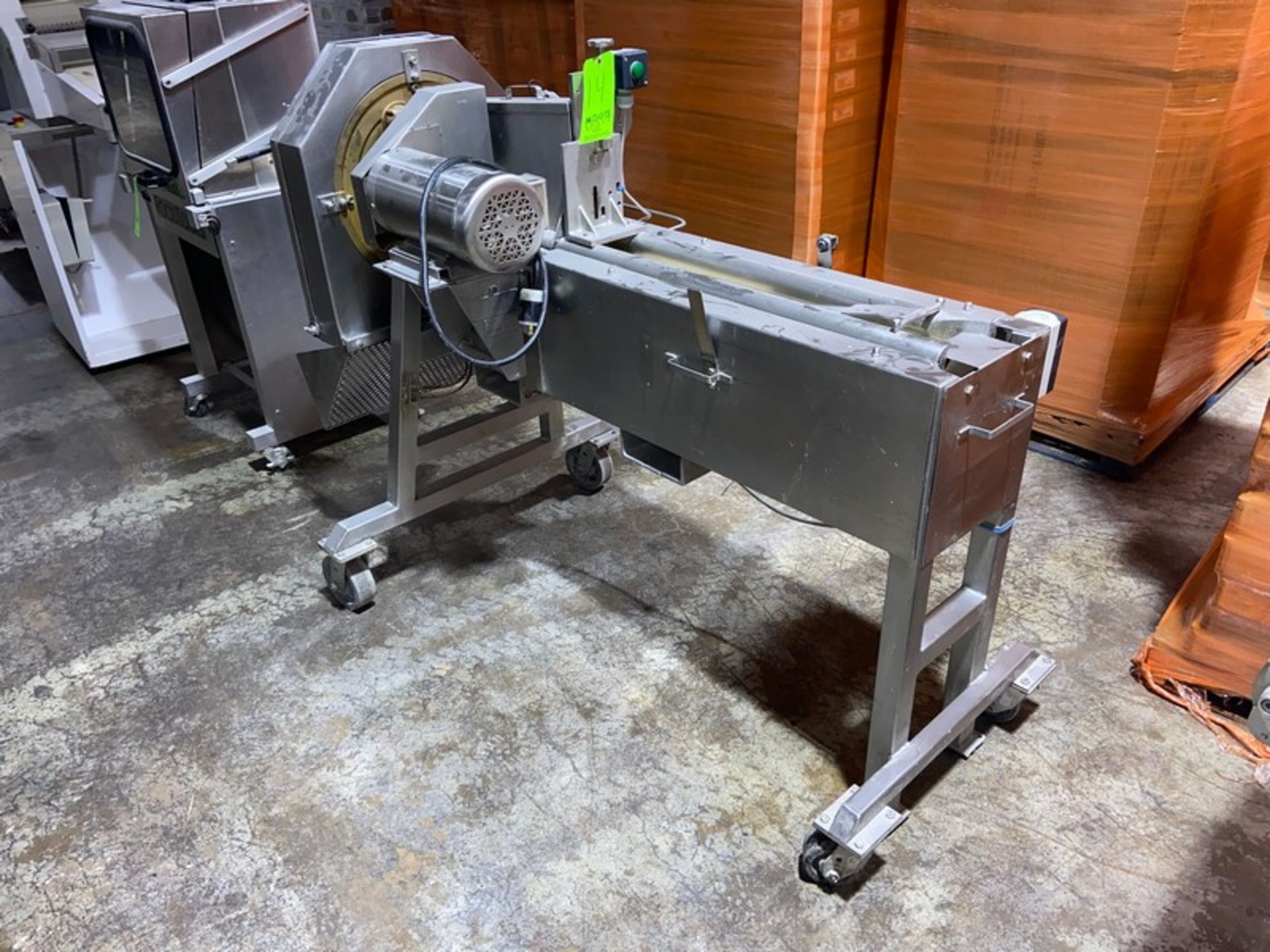 Urschel S/S Slicer, M/N OV-51, S/N 79081, with 2 hp S/S Clad Motor, Mounted on S/S Portable Frame ( - Bild 3 aus 13