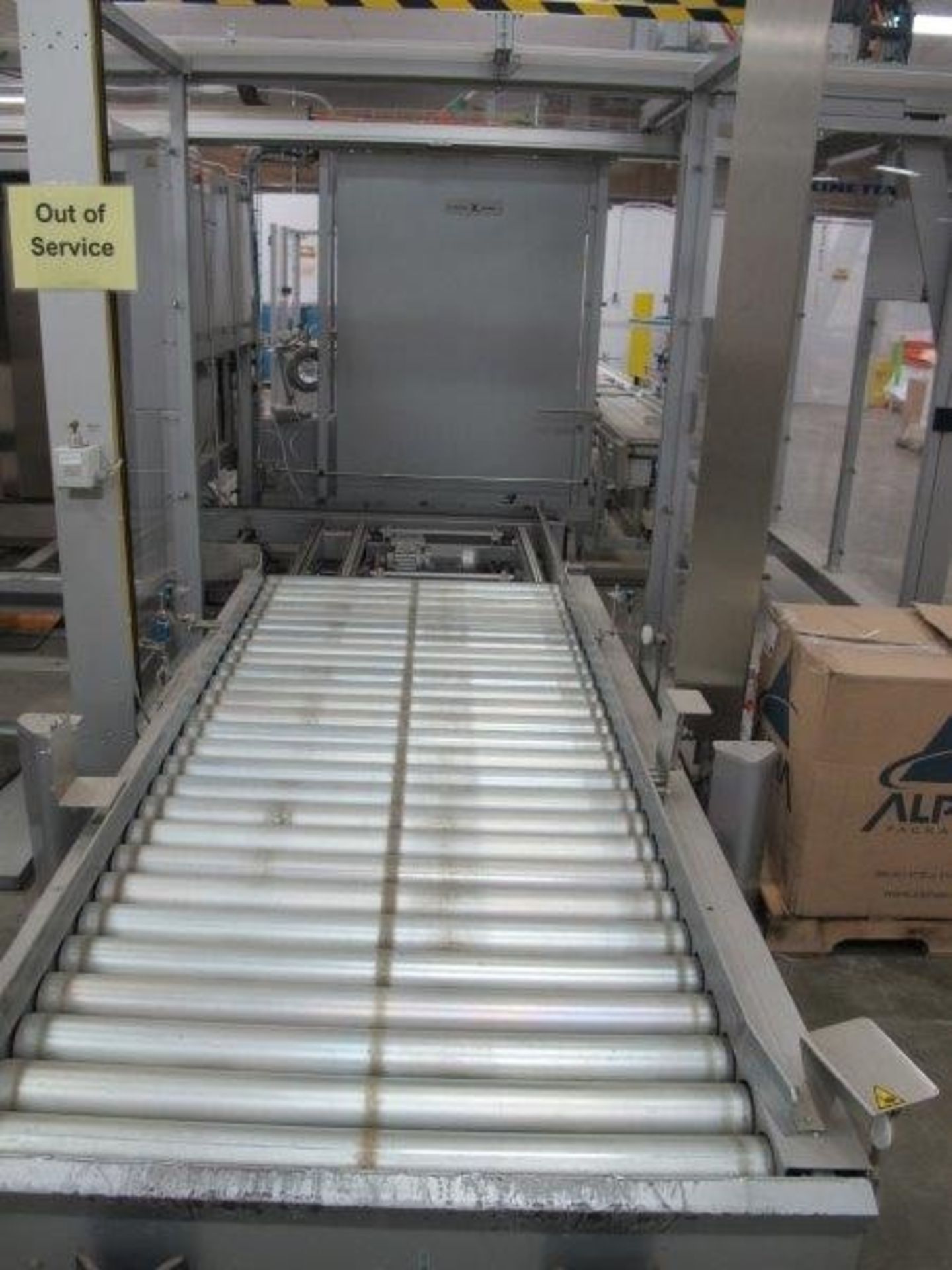 Skinetta Pneumatic Palletizer, Type PalTeq 400, Machine #300178 with Allen Bradley 1000 Touchpad - Image 7 of 8