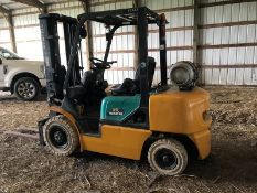 Komatsu 5,000 lb. Capacity Forklift, Model FG25T-14, S/N 591764A with Type G/LP Dual Fuel, 3-