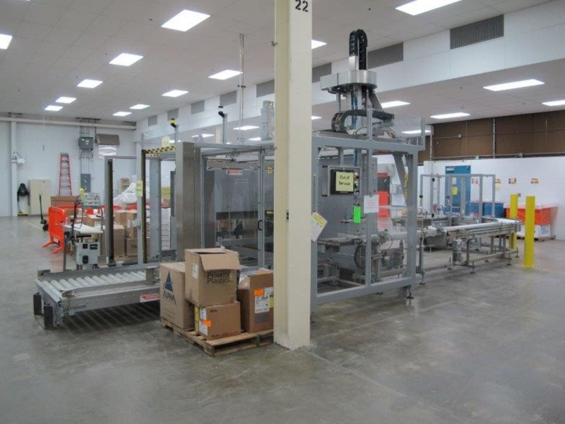 Skinetta Pneumatic Palletizer, Type PalTeq 400, Machine #300178 with Allen Bradley 1000 Touchpad - Image 6 of 8