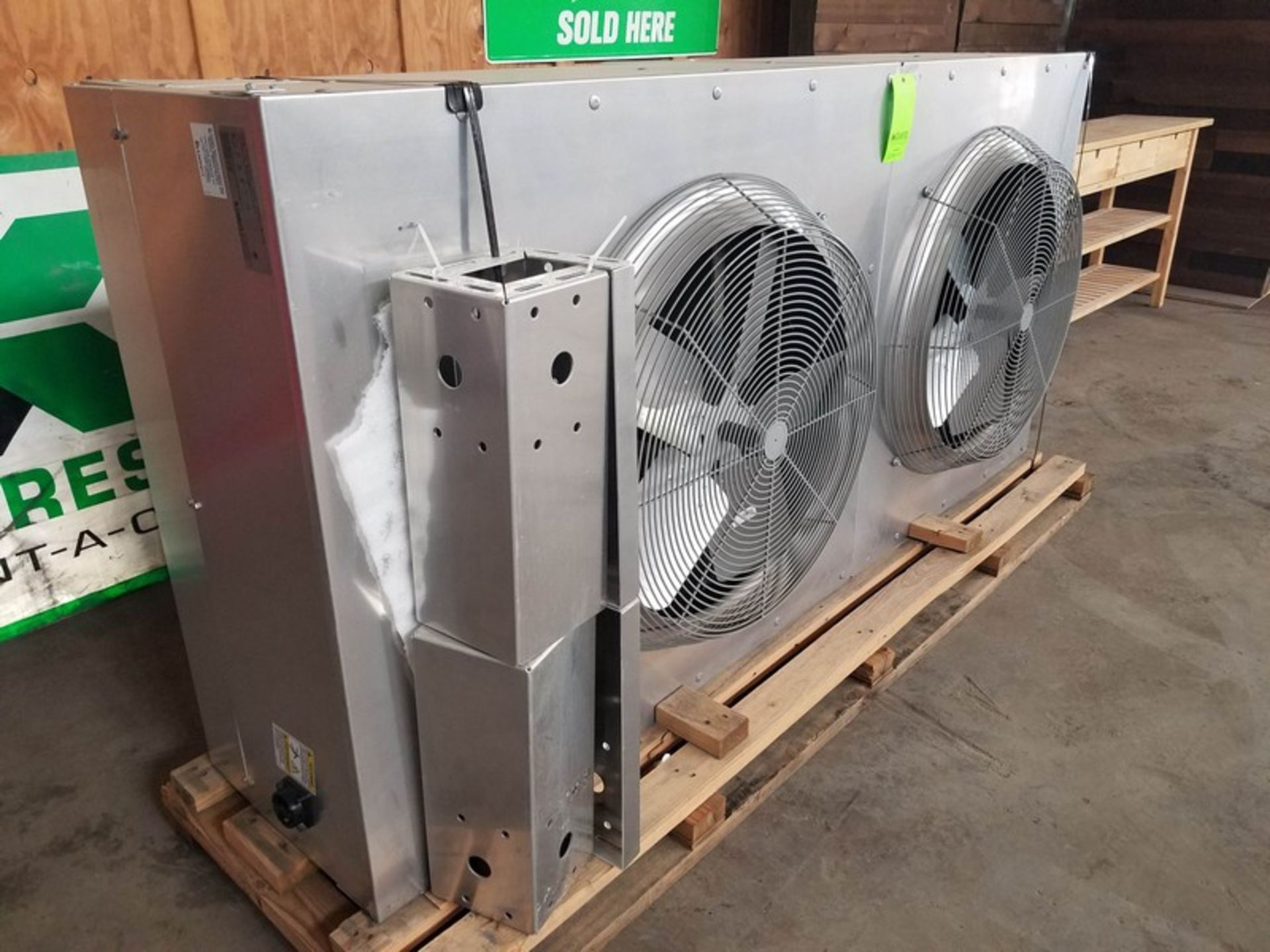 Liberty Dual Fan Condenser, Model DCDF205-A, S/N 0843C16497, Volt 460, Phase 3 (New) (Located Fort - Image 2 of 5