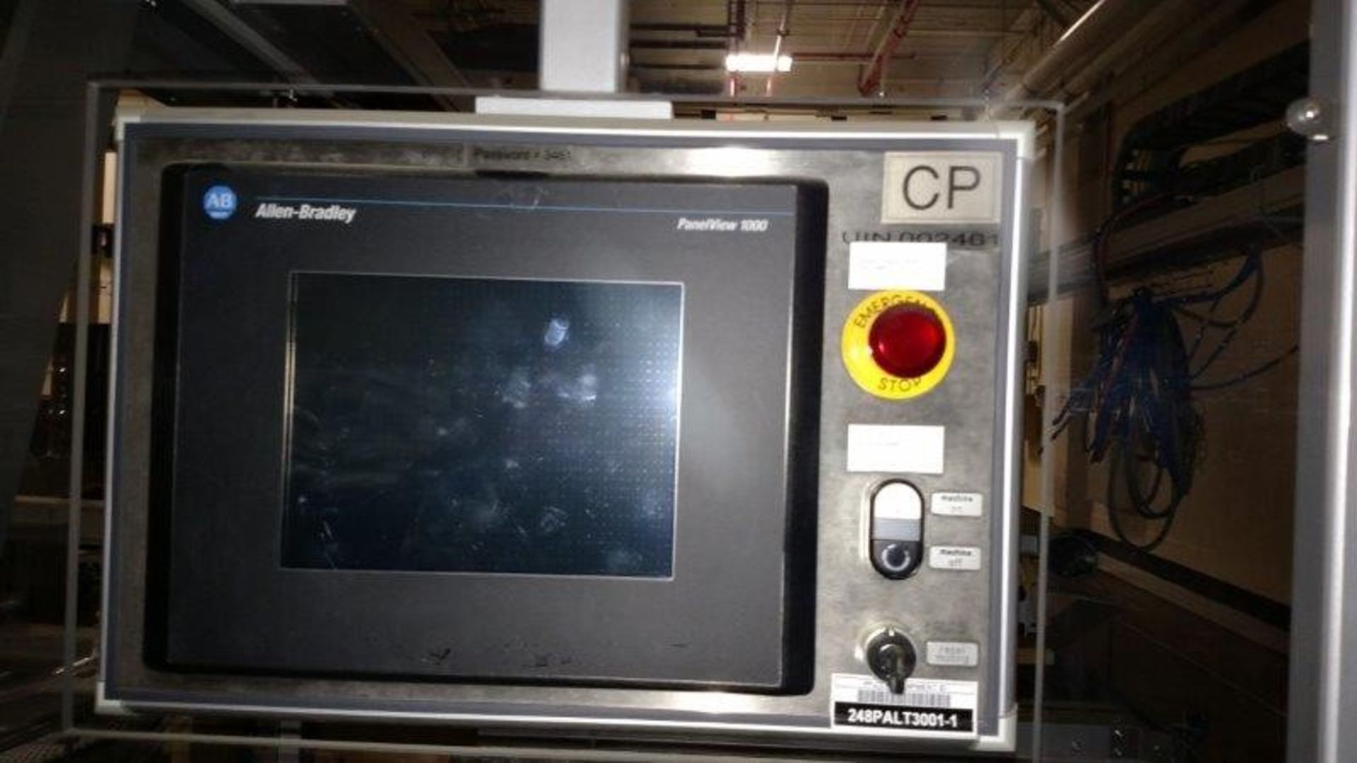 Skinetta Pneumatic Palletizer, Type PalTeq 400, Machine #300178 with Allen Bradley 1000 Touchpad - Image 4 of 8