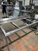 S/S Cutting Table Frame (Stock #ZN149) (Located South Plainfield, NJ) (Loading - Rigging Fee $50)
