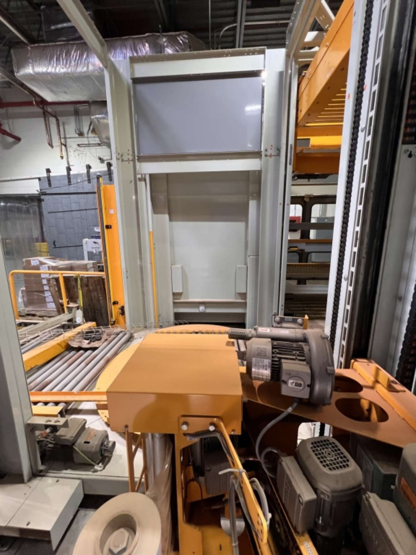 2016 TOPTIER FLOOR LEVEL INFEED PALLETIZER, MODEL 17-CP.TS DI.BT-SW-FSD ...