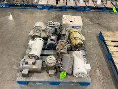 Pallet of Assorted Motors, Assorted Styles Horse Power (LOCATED IN ATLANTA, GA)