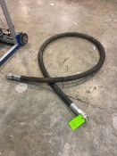 Transfer Hose, with Aprox. 2"Thread Type S/S Ends (RIGGING, LOADING, SITE MANAGEMENT FEE: $25.00