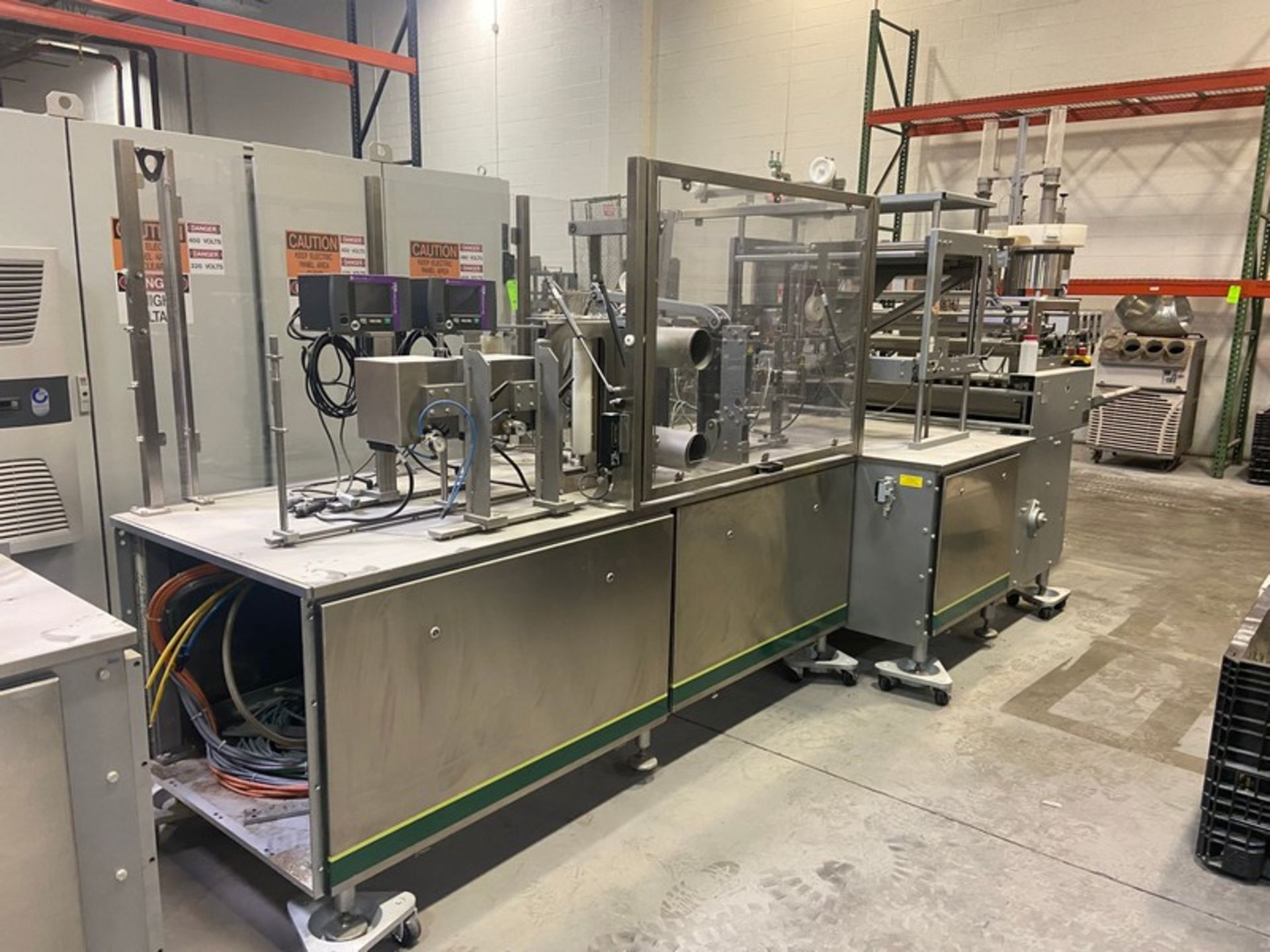 2017 SN Maschinenbau GmbH Pouch Filler, Type FBM22, S/N 1454, 480 Volts, 3 Phase, with Large - Image 11 of 111