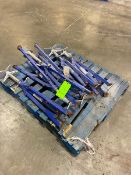 Pallet of Pipe Stands, Assorted Sizes Styles (LOCATED IN ATLANTA, GA)
