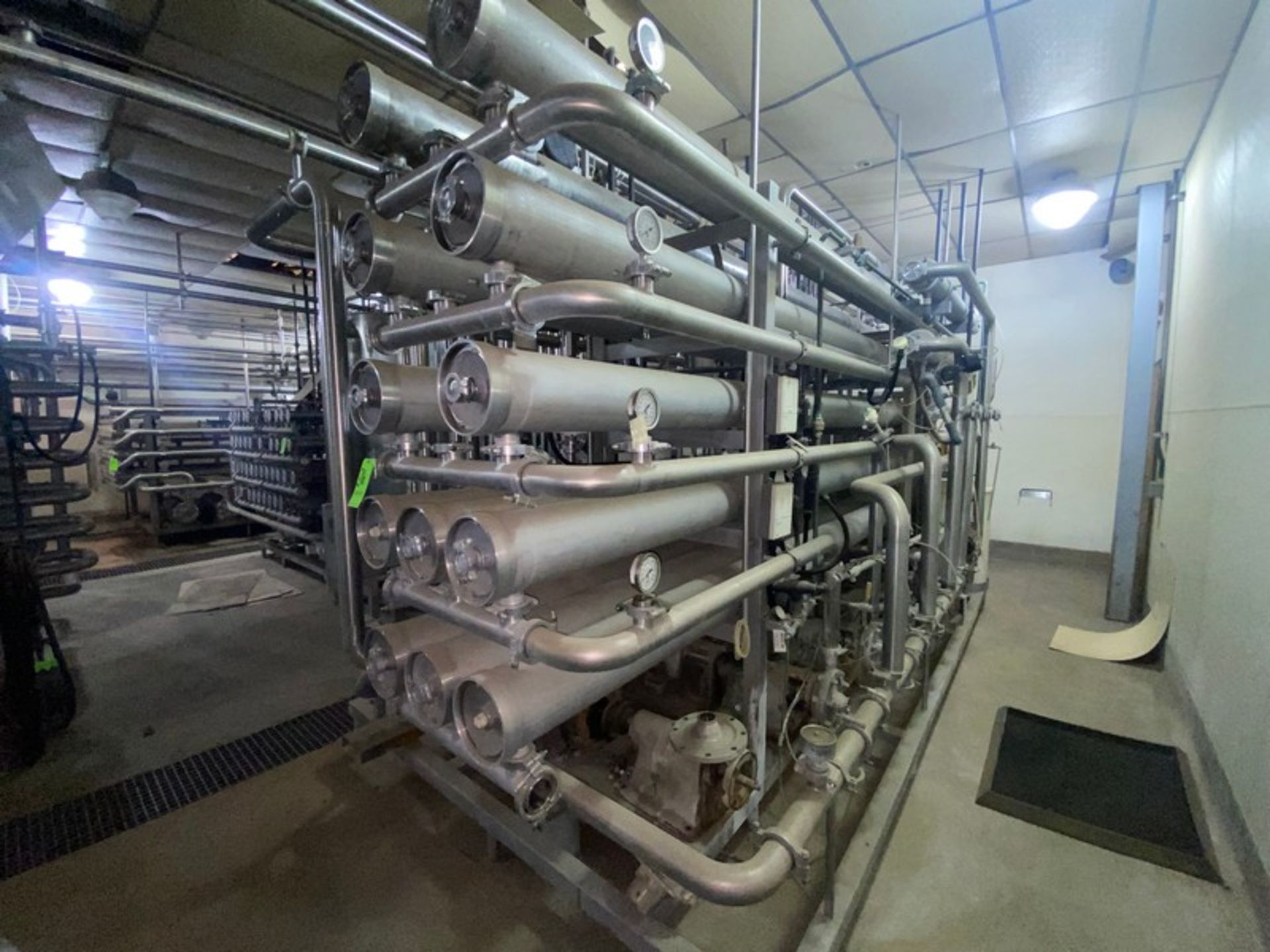 S/S RO System, with (12) 8” Dia. Tubes, (8) Pumps, with S/S Balance Tank, with Associated - Image 2 of 10