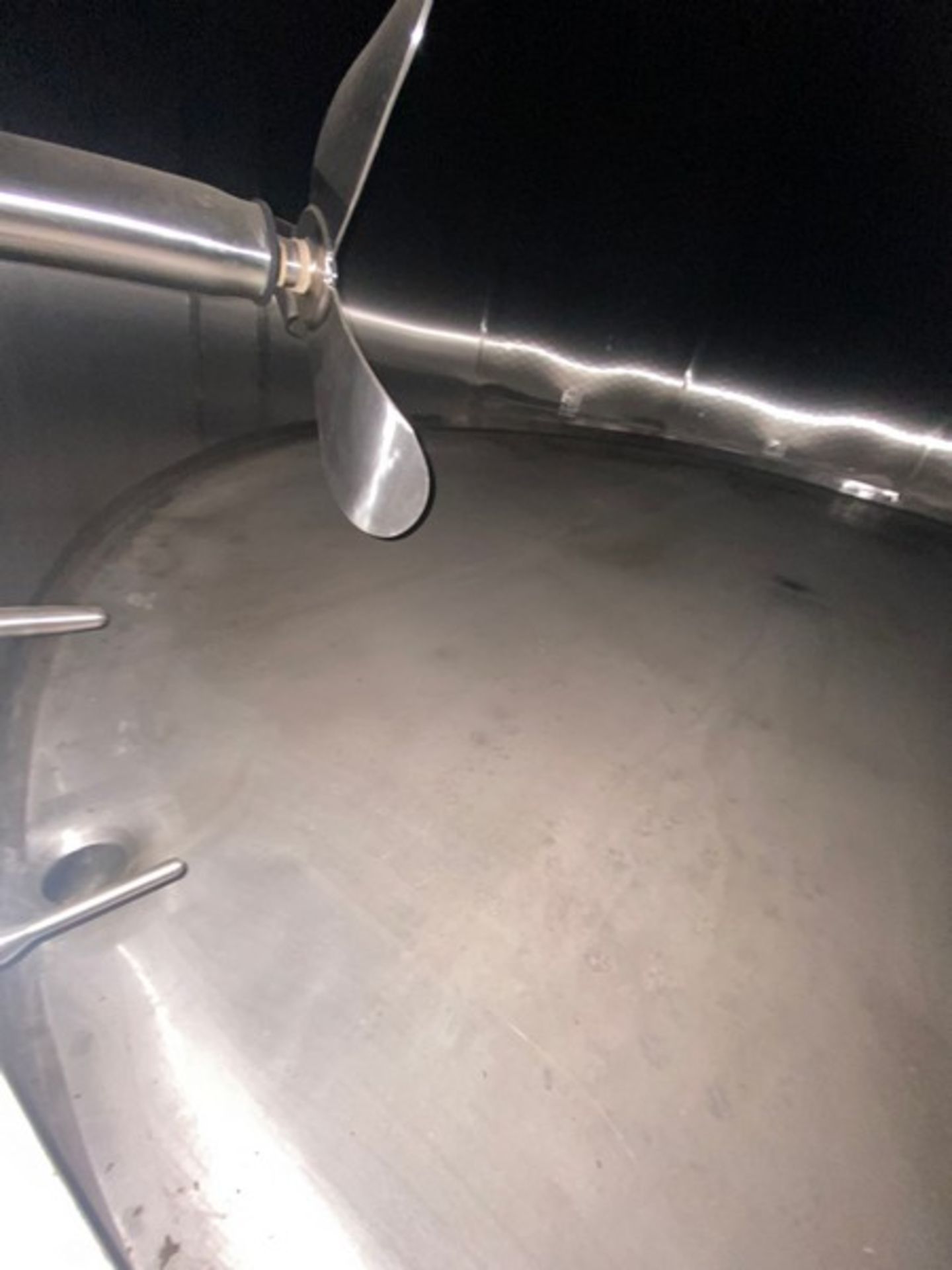 Mueller 40,000 Gal. Jacketed Silo, Design Pressure 150 PSI @ 100 F, with S/S Alcove, Glycol Jacket/R - Image 8 of 8