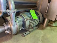 Aprox. 5 hp Centrifugal Pump, with S/S Head (LOCATED IN MANTECA, CA)