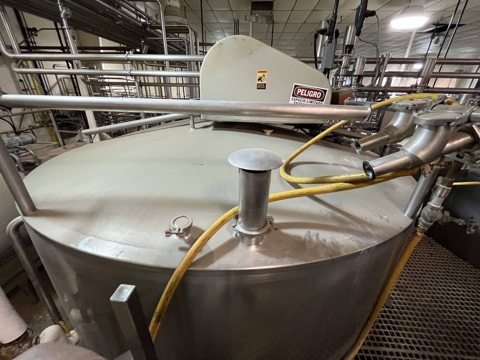 Damrow Double O S/S Cheese Vat (OO Tank #1) (LOCATED IN MANTECA, CA) - Image 7 of 15