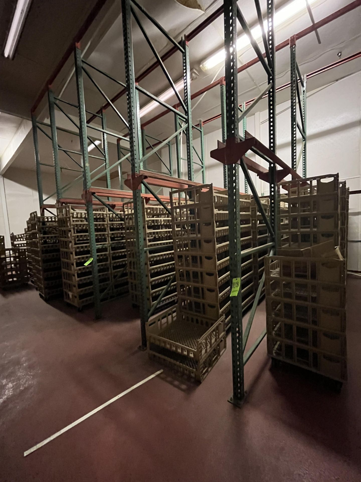 5-Sections of Drive-In Pallet Racking, with (12) Uprights (LOCATED IN MANTECA, CA) - Image 5 of 5