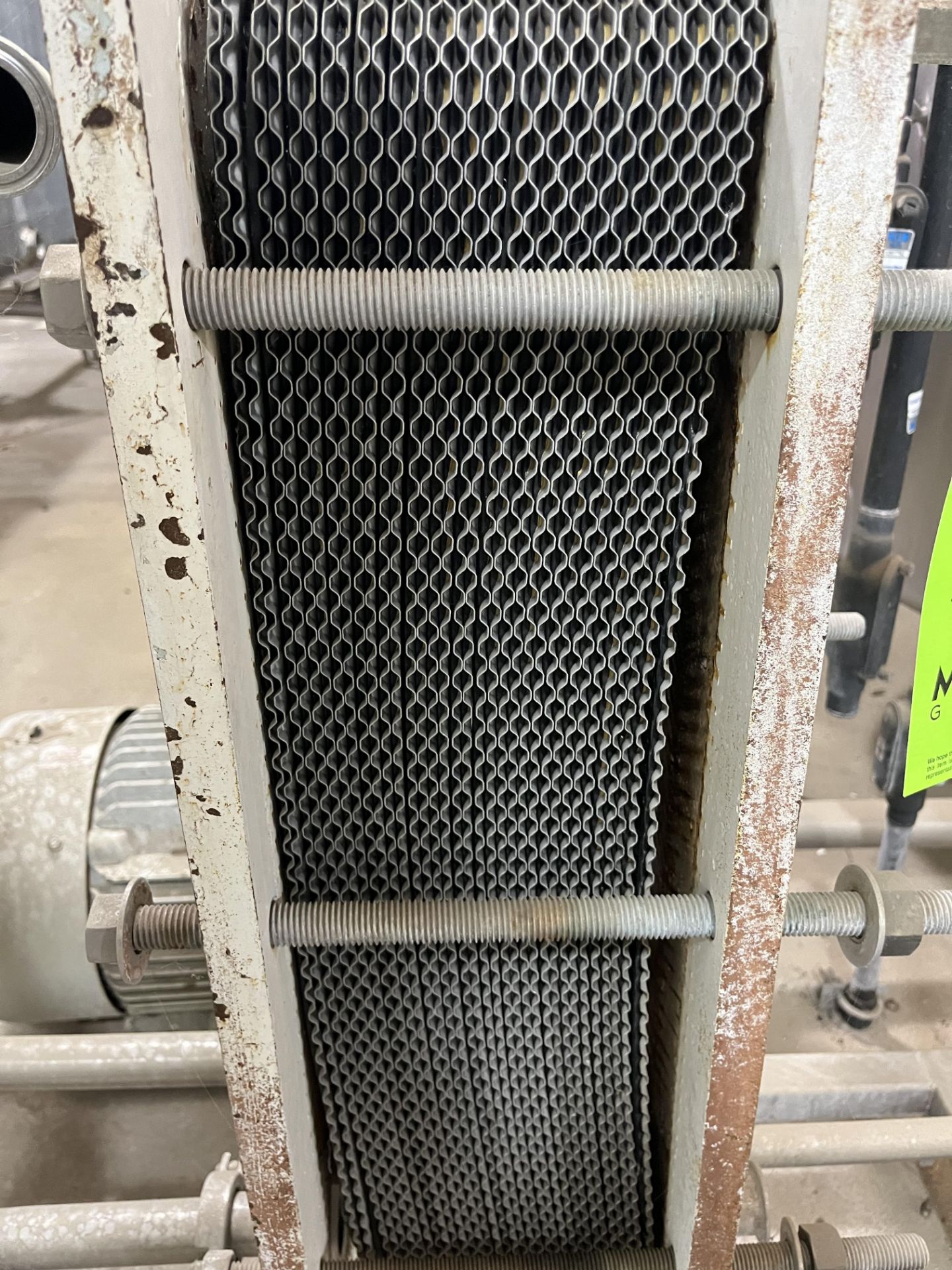 Thermaline Inc. 1-Section Plate Heat Exchanger, M/N T13CH, Order Number: 2083, Test Pressure PSIG - Image 3 of 8