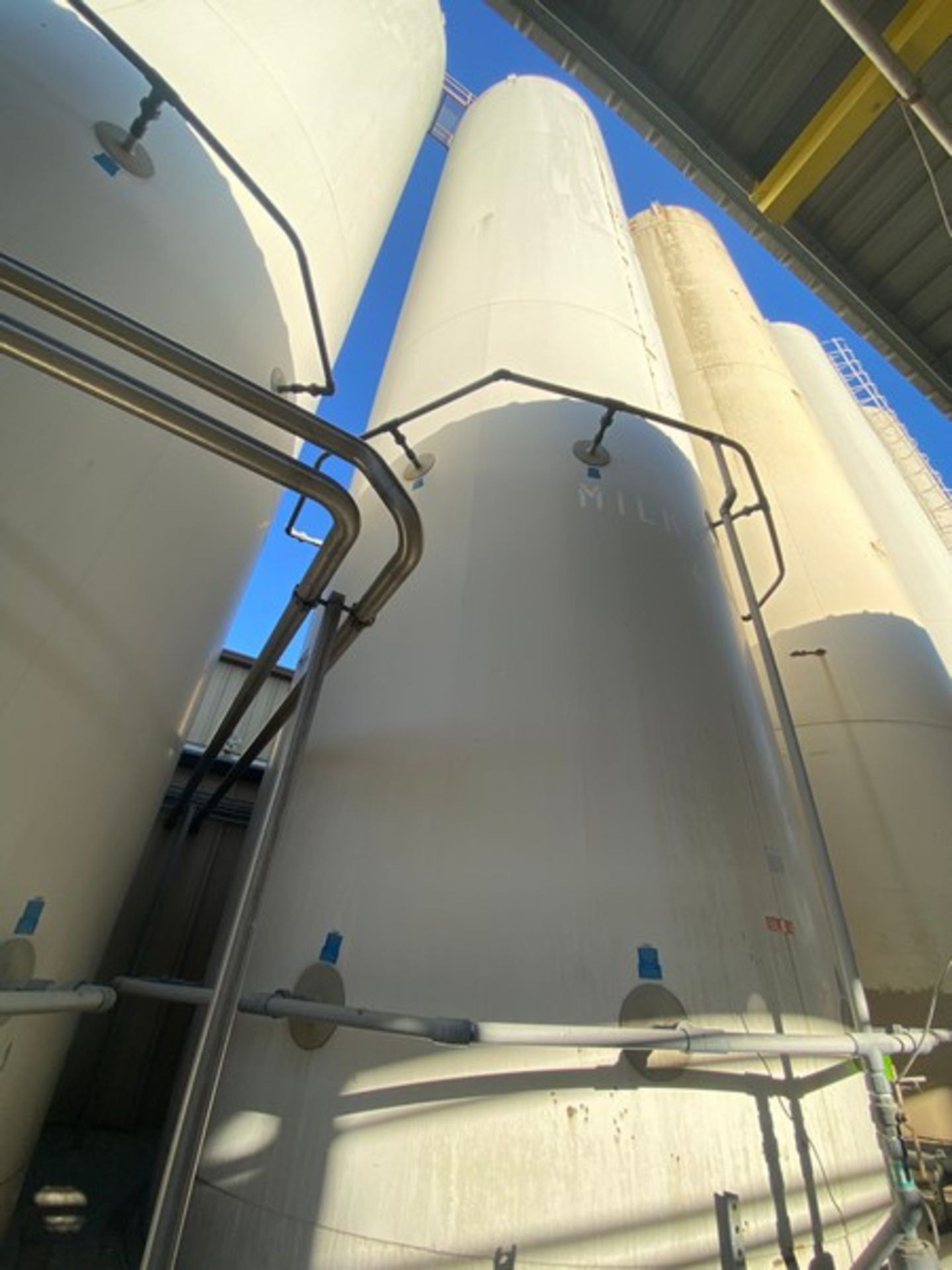 Mueller 40,000 Gal. Jacketed Silo, S/N 211-42, Design Pressure 150 PSI @ 100 F, with S/S Alcove, Gly - Bild 2 aus 8