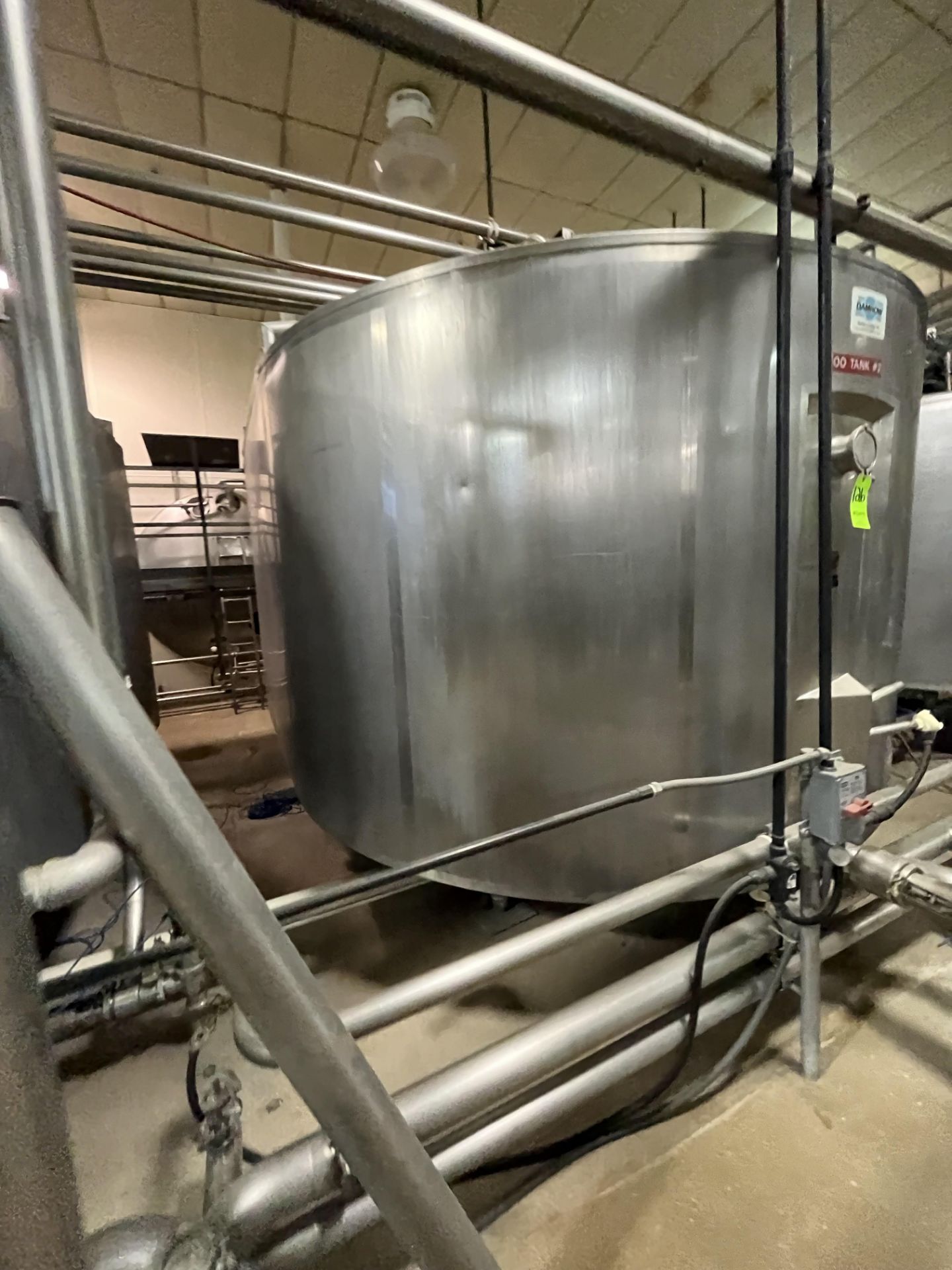 Damrow Double O S/S Cheese Vat (OO Tank #2) (LOCATED IN MANTECA, CA) - Image 13 of 13
