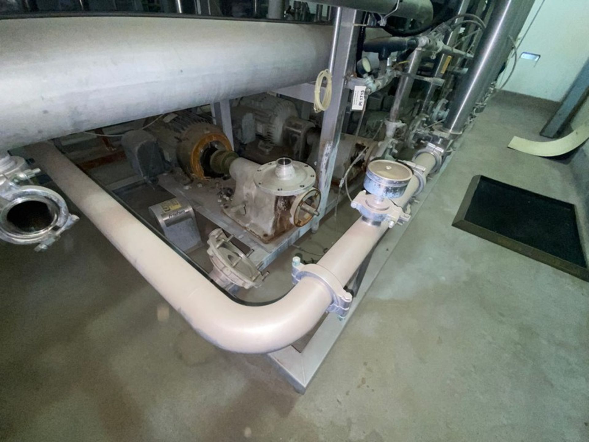 S/S RO System, with (12) 8” Dia. Tubes, (8) Pumps, with S/S Balance Tank, with Associated - Image 4 of 10