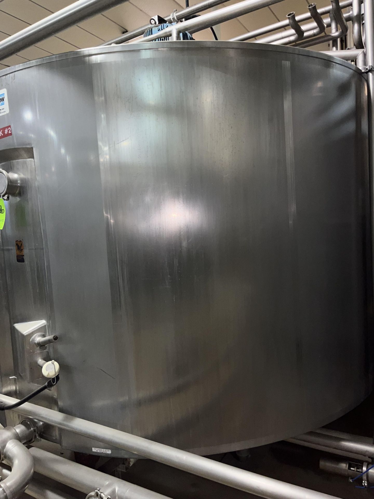 Damrow Double O S/S Cheese Vat (OO Tank #2) (LOCATED IN MANTECA, CA) - Image 4 of 13