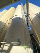 Mueller 40,000 Gal. Jacketed Silo, Design Pressure 150 PSI @ 100 F, with S/S Alcove, Glycol Jacket/R