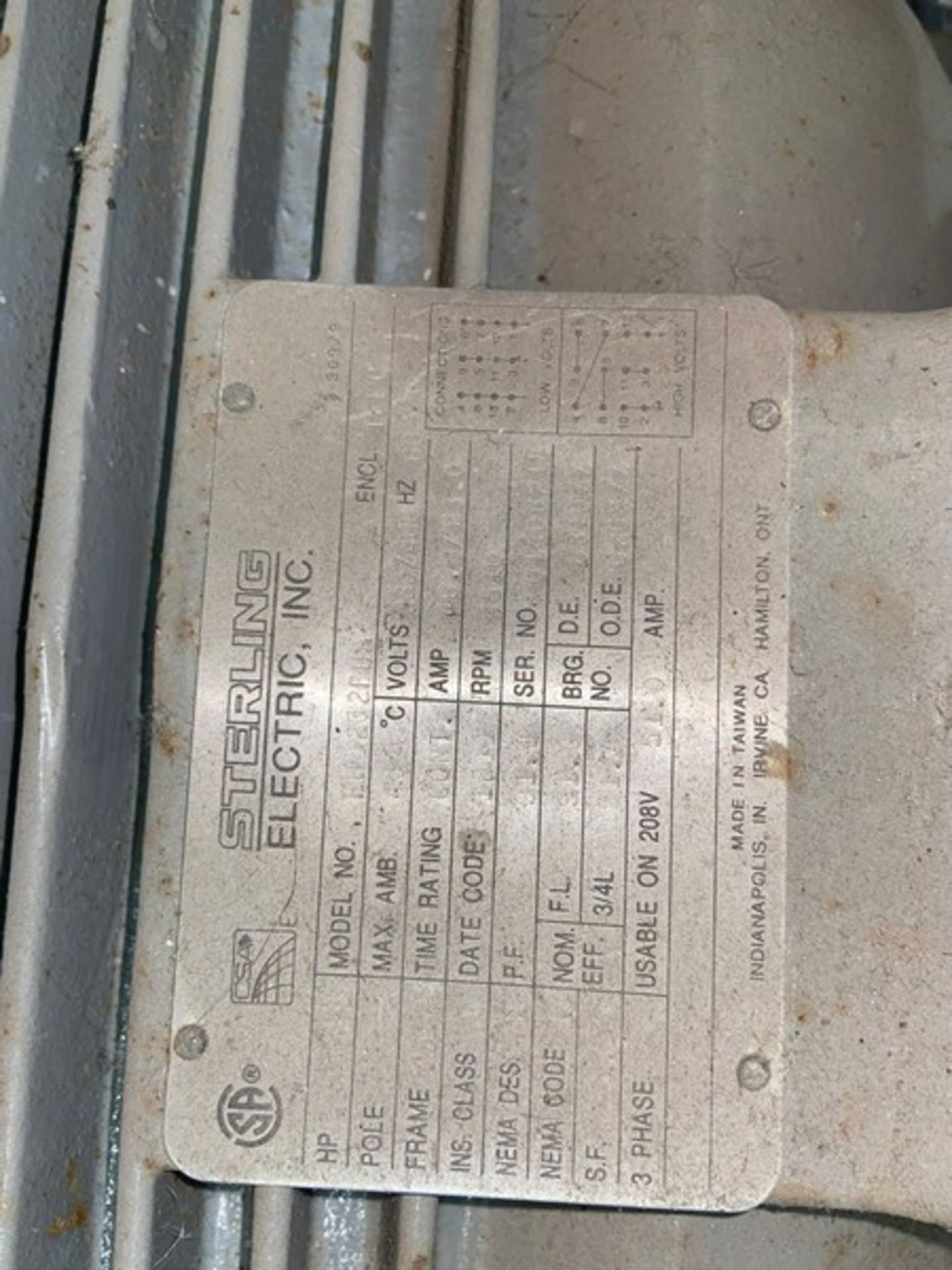 HTST System, with Alpha Laval 3-Section Plate Heat Exchanger, M/N R51, S/N 19401, Includes (2) 5 - Image 7 of 13