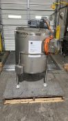 Aprox. 175 litre Jacketed Agitated Slurry Mixer, S/N QC001-2011, S/S Construction, Very Good