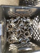 (50) Qty. 1.5" S/S Clamps (Loading Fee $25) (Located Unon Grove, WI)