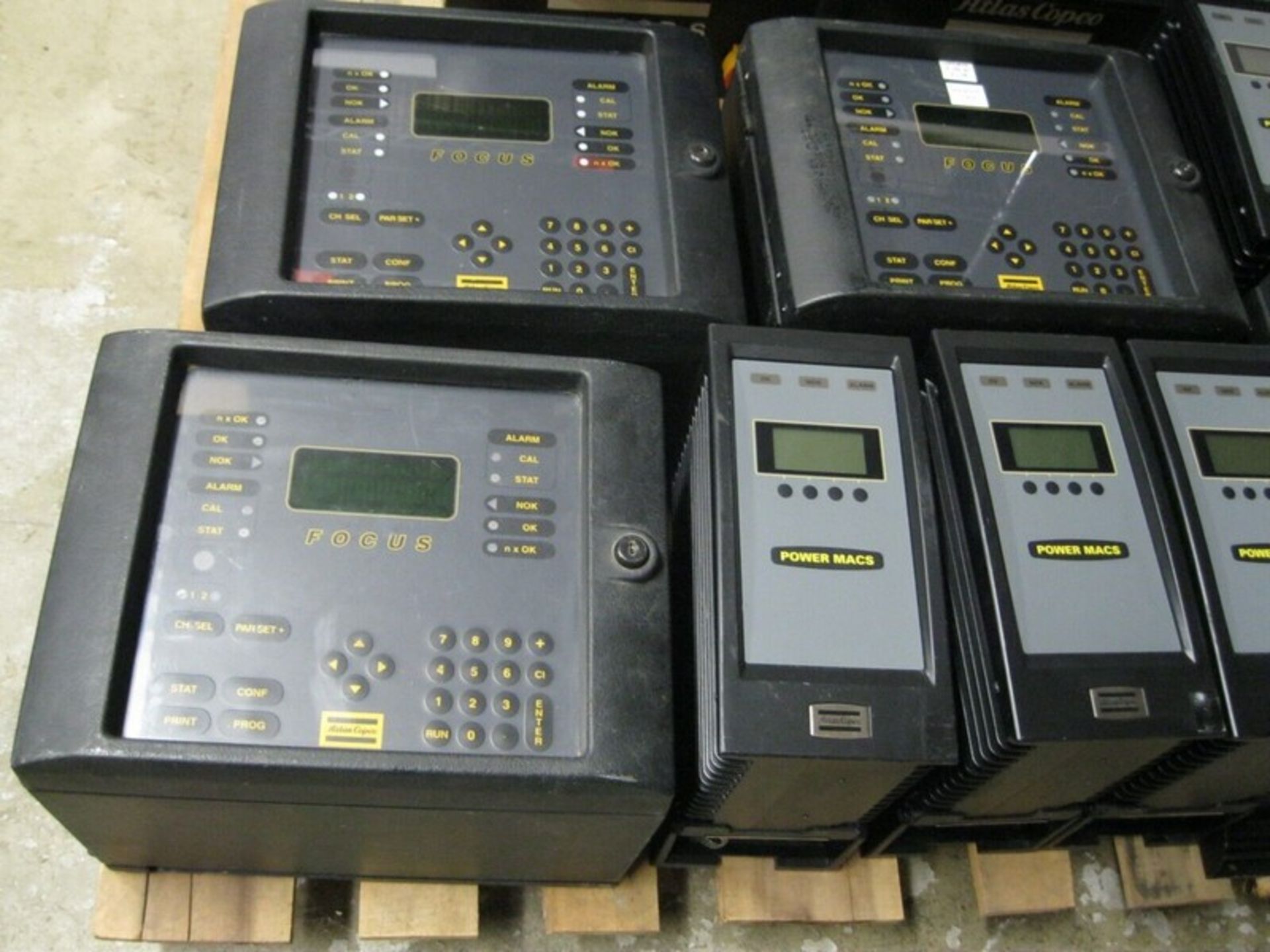 Lot (10) Atlas Copco Controllers (Loading Fee $50) (Located Springfield, NH) (NOTE: Packing and - Image 4 of 5
