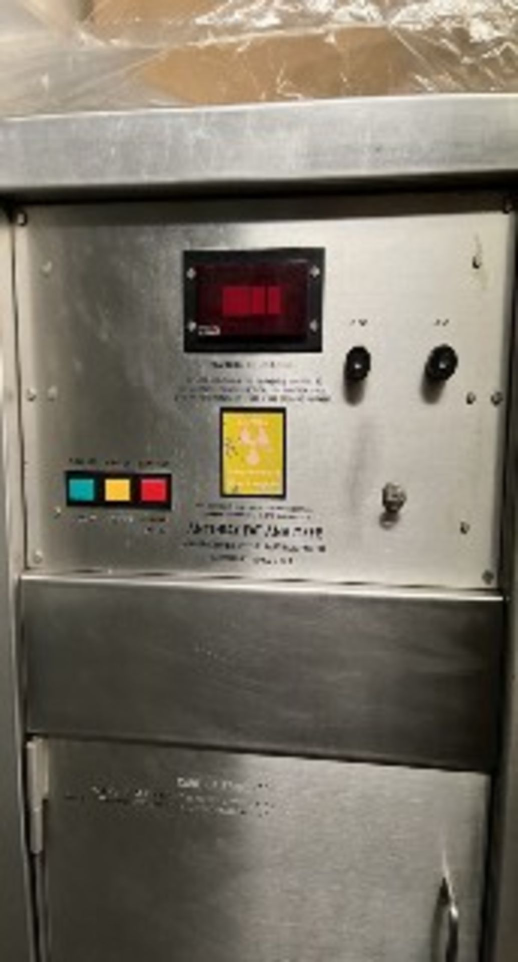 Anyl-Ray Fat Tester, Model 316-3, S/N 1350, Volt 115, Amp 2, Single Phase (Loading Fee $100) ( - Image 2 of 3