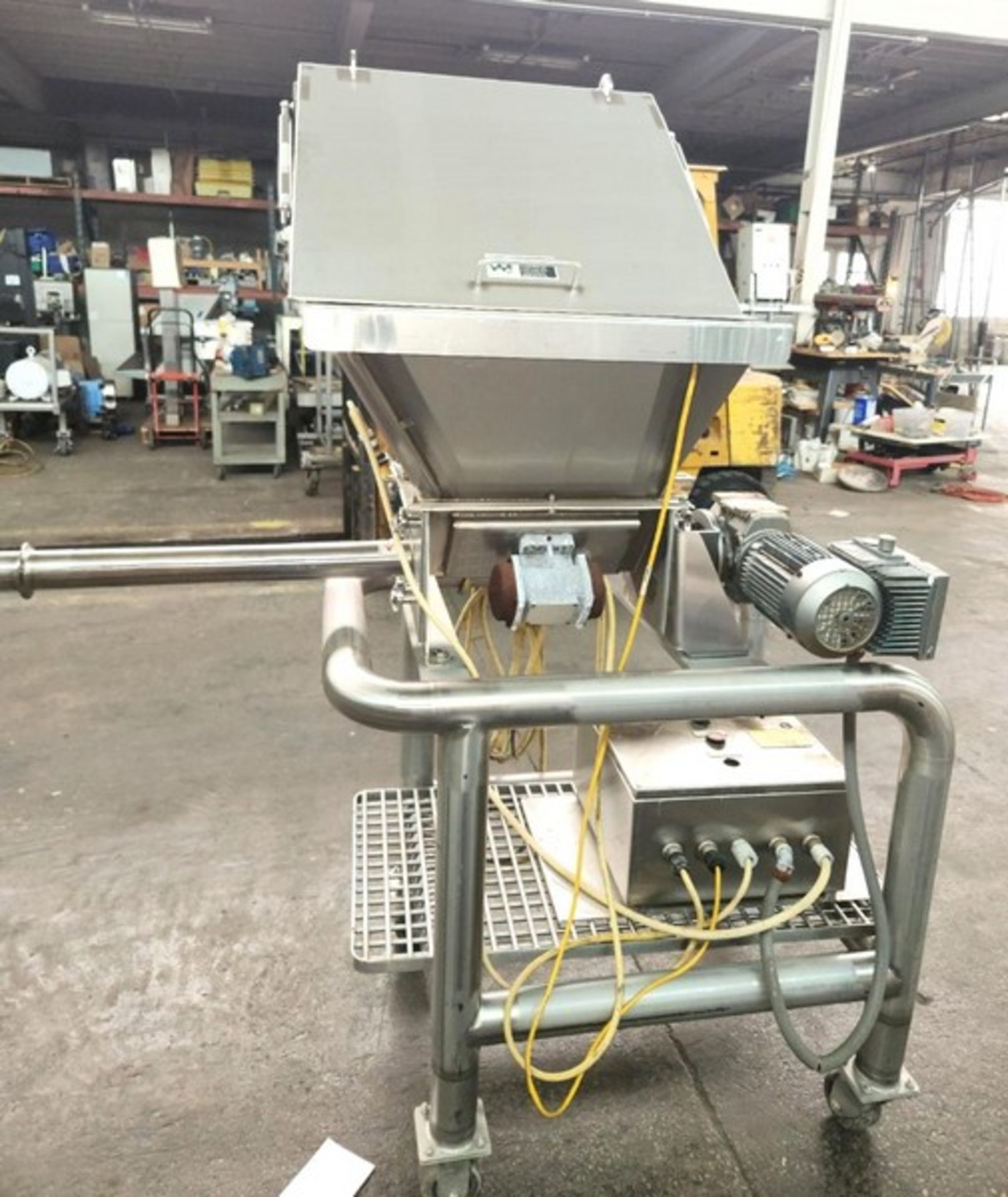 Aprox. 2" Dia. S/S Sanitary Screw Feeder x 48" Long x 40" Discharge Height Variable with S/S - Image 2 of 13