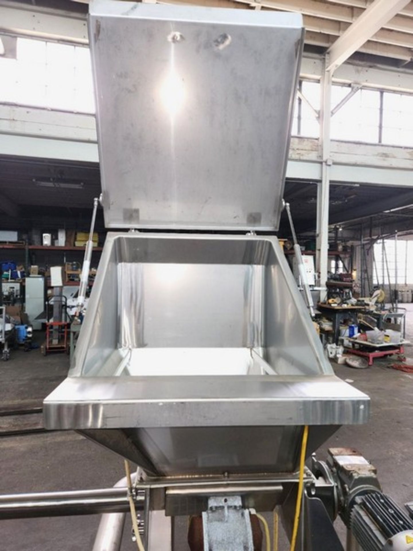 Aprox. 2" Dia. S/S Sanitary Screw Feeder x 48" Long x 40" Discharge Height Variable with S/S - Image 8 of 13