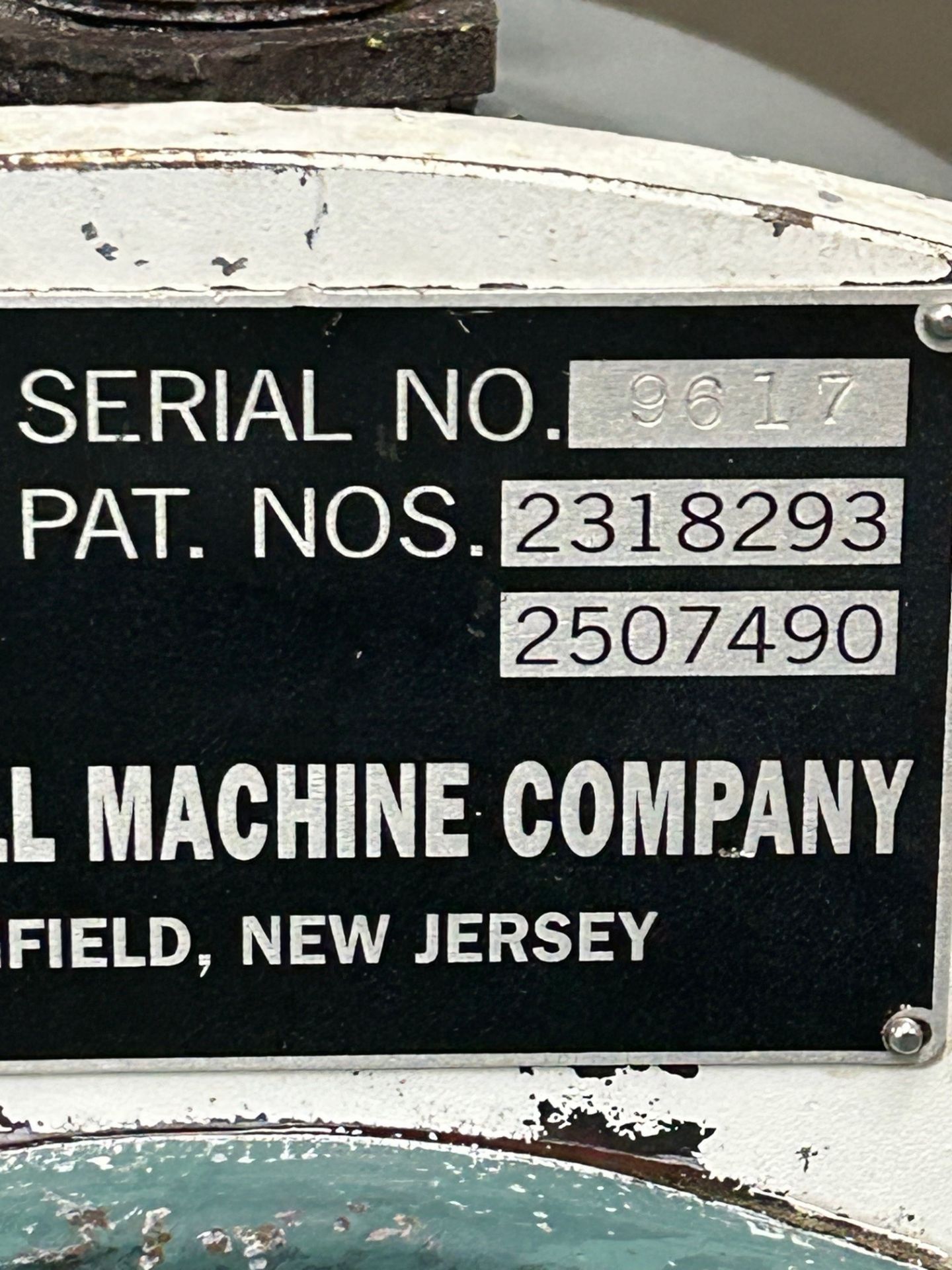 Cornell D16 Versator, S/N 9617, S/S Contact Parts (Located Rahway, NJ) - Image 5 of 5