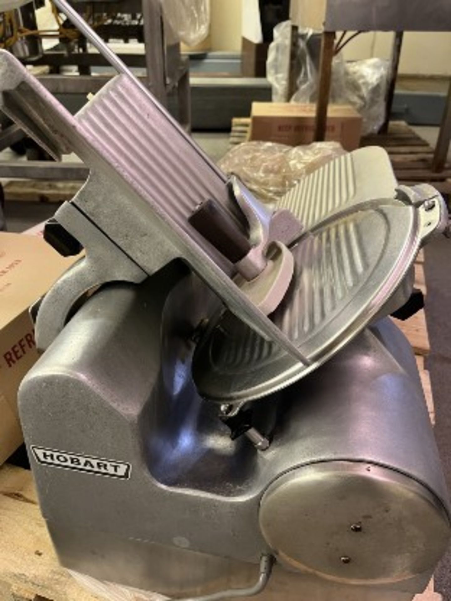 Hobart Table Top Slicer, Model 1712, S/N 11-311-545, Volt 5, HP 1/3 (Loading Fee $100) (Located