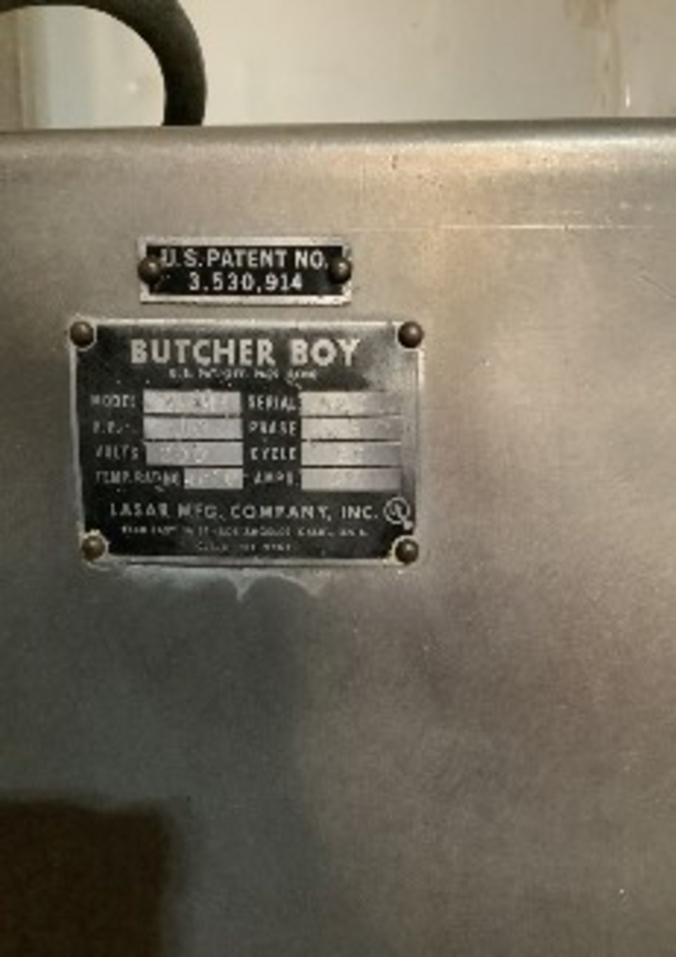 Butcher Boy Flaker, Model AU-MF, S/N 522, Volt 230, Phse 3 (Loading Fee $100) (Located Oklahoma - Image 4 of 4