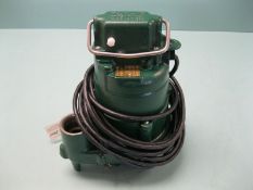 1-1/2" NPT Zoeller 153 Series CI Effluent Pump w/ Switch & Alarm NEW (Loading Fee $25) (Located