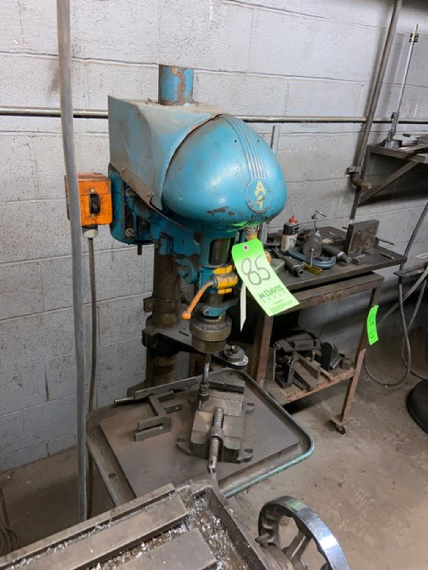 Vertical Taper, with Shop Vise & Motor (LOCATED IN CORRY, PA) - Image 2 of 4