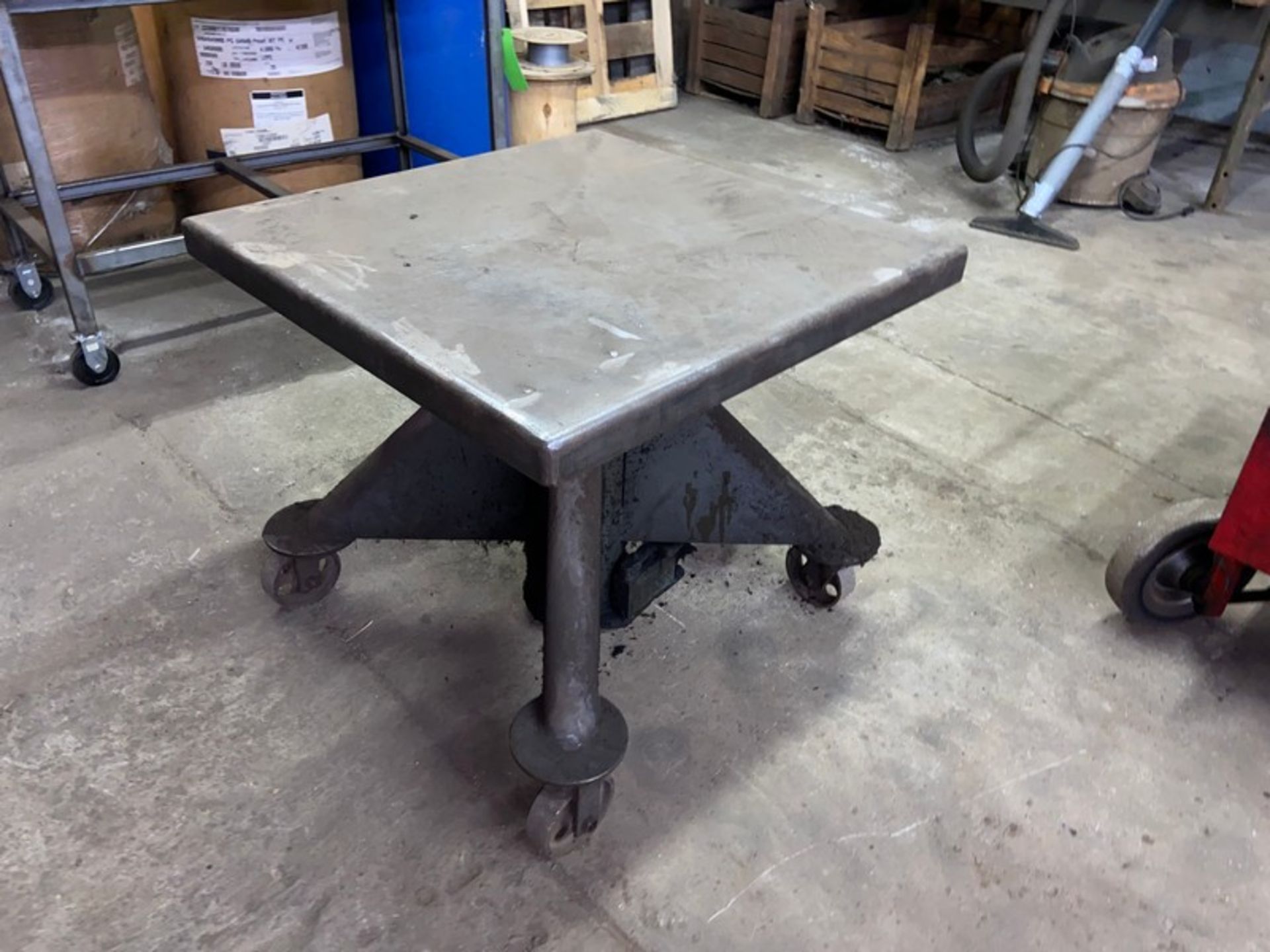 Lange Lift Company Portable Table, Mounted on Portable Frame (LOCATED IN CORRY, PA) - Image 3 of 4