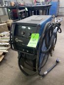 Miller Millermatic 350P Welder, S/N ME180443N, 200/230/460 Volts, 1/3 Phase, Mounted on Portable